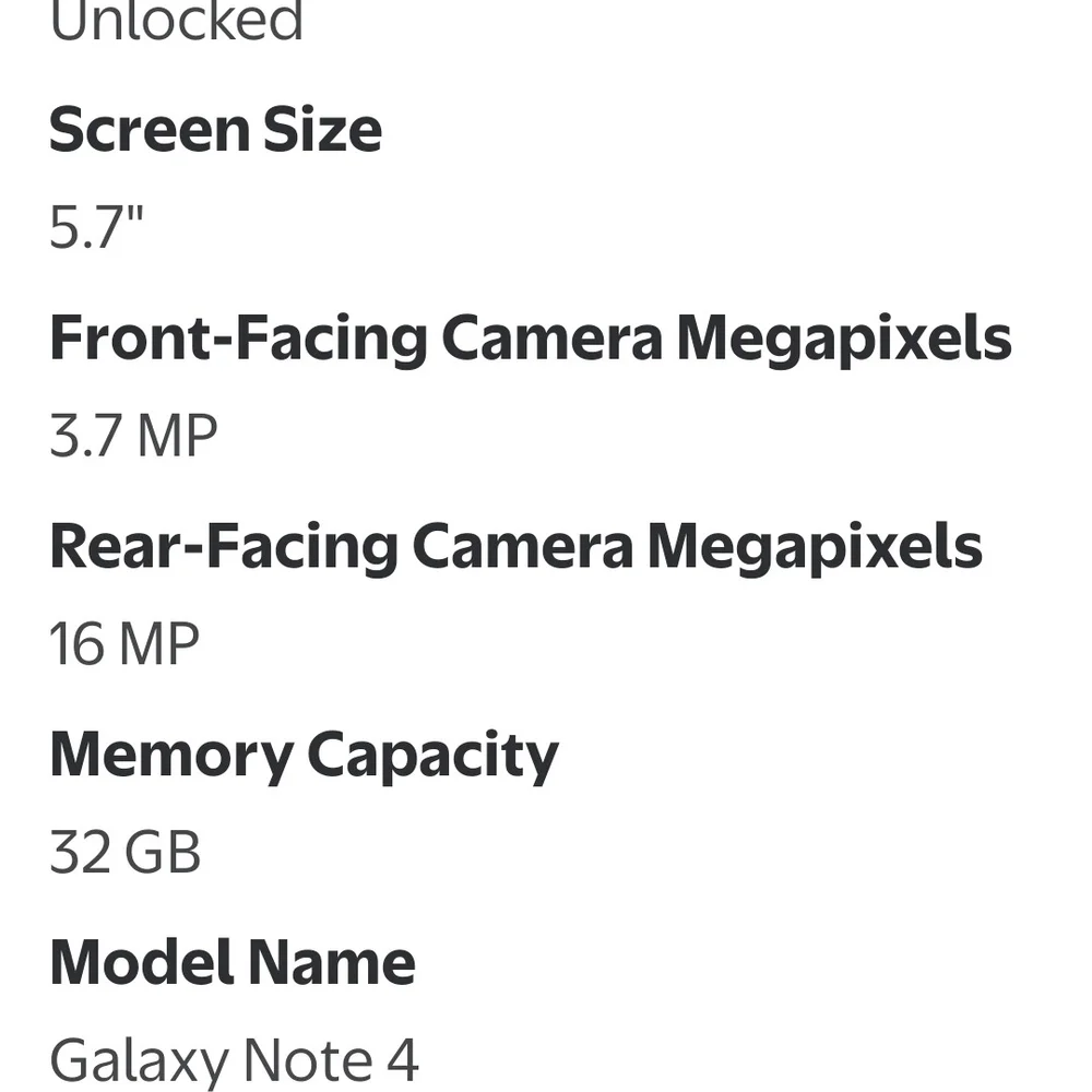 Samsung Smartphone with Black Display